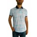 Erkek Polo Yaka Dijital Baskılı Tişört Bgl-St01051
