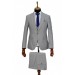 Erkek Regular Fit Yelekli Çift Yırtmaçlı Takım Elbise Bgl-St03824