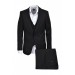 Erkek Siyah Silim Fit Takım Elbise Bgl-St03493