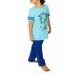İki Yıldız Erkek Çocuk Kısa Kol Pantolon Pijama Takım Bgl-41202
