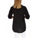 Kadın Ayrobin Omuzdan Pileli Gömlek A10325 Bgl-St02894