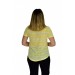 Kadın Çizğili Baskılı Tişört Bgl1497