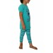 Kız Çocuk Modal Kısa Kol Taytlı Pijama Takımı 32304