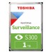 1Tb Toshiba 5400Rpm S300 Sata 128Mb 7/24 Hdwv110Uzsva