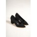 Günlük Kadın Klasik Topuklu Ayakkabı Tr010K04As
