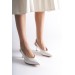 Kadın Taşlı Topuklu Ayakkabı Tr040Y43B