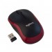 Logitech M185 Nano Mouse Kablsz Black/Red 910-002237