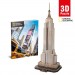 Nessiworld National Geographic 66 Parça 3D Puzzle Empire State Binası