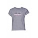 Hmlcarlina   T-Shirt S/S Gri Melanj Kız Çocuk T-Shirt 100581136
