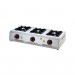 Işıkgaz Silverinox Endüstriyel Lpg Tüplü Set Üstü Mini Üçlü 3 Gözlü Ocak Slvr-2906-G