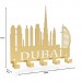 Dubai Temalı Metal Anahtarlık Gold