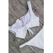 Markano  Beyaz Çıtçıtlı Bikini Takım
