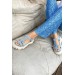 Markano Biana Kot Rengi Tokalı Kadın Sandalet