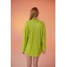 Markano Comfy Oversize Gömlek Yeşil