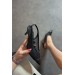 Markano Elva Sıyah File Detaylı Kadın Topuklu Ayakkabı Ayakkabı