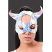 Markano Gümüş Renk Kulaklı Tokalı Maske 