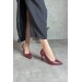Markano Lera Bordo Stiletto Kadın Topuklu Ayakkabı