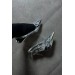 Markano Move Gümüş Rugan Toka Detaylı Kadın Topuklu Ayakkabı