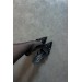 Markano Move Siyah Rugan Toka Detaylı Kadın Topuklu Ayakkabı