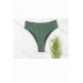 Markano Özel Kumaş Yüksel Bel Bikini Altı Yeşil