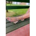 Markano Perina Bej Bağlamalı Taşlı Kadın Topuklu Ayakkabı