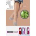 Markano Renkli 6'Lı Bambu Yumuşak Topuk Burun Dikişsiz Kadın Patik Çorap Pamuklu