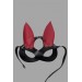 Markano Siyah/Kırmızı Tavşan Kulaklı Maske 