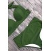 Markano  Yüksek Bel Bikini Altı Yeşil