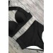 Markano  Yüksek Bel Siyah Bikini Takım