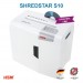 Hsm Shredstar S10 Evrak İmha Makinesi / Kağıt Kırpma Makinesi - Cd İmha Makinesi - Düz/Şerit Kesim 6 Mm - 18Lt