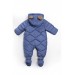 Erkek Bebek Kapi̇tone İçi̇ Kürklü Çi̇ft Fermuarli Pati̇kli̇ Eldi̇venli̇ Astronot Mont Tulum