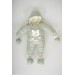 Kiz Bebek Ayicik Modelli̇ İçi̇ Kürklü Pati̇kli̇ Eldi̇venli̇ Astronot Mont Tulum