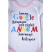 Yeni̇ Sezon Google Annem Yazili Bebek Çocuk Uzun Kol Pamuk Bady Zibin