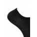 Dode Flora Çega Unisex Rahat Esnek Dayanıklı Düz 3 Lü Patik Çorap