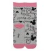 Dode Flora Disnep Kadın Çizgi Film Minnie Mouse Desenli Pamuklu Özel Koleksiyon 4 Lü Kutu Hediyeli Çorap Seti