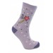 Kız Çocuk Havlu Çorap Sihirli Değnek Desenli 11-12 Yaş Vkr