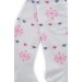 Kız Çocuk Kışlık Külotlu Çorap Havlu Kar Desenli 11-12 Yaş Frst