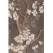 Ağaçtaki Beyaz Çiçekler Yağlıboya Görünüm Dekoratif Kanvas Duvar Tablosu Karışık 125 X 70