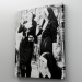 Asi Rahibeler Kanvas Tablo, İçme Ve Sigara Parodisi, Siyah Beyaz Sokak Sanatı Karışık/Çok Renkli 35 X 50