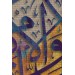 Büyüklük Ve İkram Sahibi Rabbinin Adı Ne Yücedir (Ayet) Yazılı Dekoratif Kanvas Tablo  Karışık 125 X 70