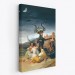 Cadılar Bayramı, Francisco Goya Cadılık Meclisi Sanatı Kanvas Tablo Karışık/Çok Renkli 35 X 50