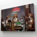Cassius Marcellus Coolidge - Poker Oynayan Köpekler Eseri Kanvas Tablo ( Tek Parça ) Karışık 100 X 70