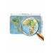  Eğitici - Öğretici Dünya Ve Türkiye Haritası Çocuk Odası Duvar Sticker I 3888 Karışık 
