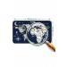 Eğitici Ve Bayraklı Dünya Haritası Dünya Atlası Çocuk Ve Bebek Odası Duvar Sticker Karışık 
