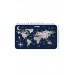 Eğitici Ve Bayraklı Dünya Haritası Dünya Atlası Çocuk Ve Bebek Odası Duvar Sticker Karışık 
