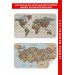 Eğitici Ve Öğretici Dünya Ve Türkiye Haritası Çocuk Odası Duvar Sticker I 3883 Karışık 