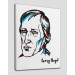 Georg Wilhelm Friedrich Hegel Dekoratif Kanvas Tablo 1238 Karışık 125 X 70