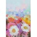 Güzel Çiçekler Yağlıboya Görünüm Dekoratif Kanvas Duvar Tablo Karışık 125 X 70