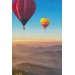 Hava Balonları Dekoratif Kanvas Duvar Tablosu Karışık 125 X 70