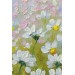Kır Çiçekleri Yağlıboya Görünüm Dekoratif Kanvas Duvar Tablosu Karışık 125 X 70